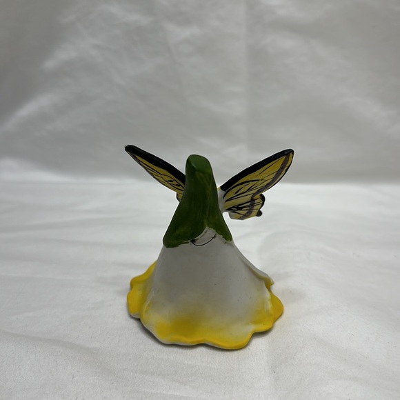 Porcelain bell with butterfly - Picture 5 of 9